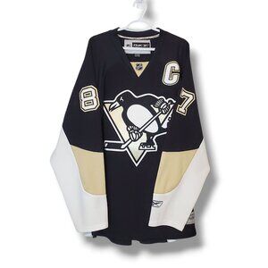 Pittsburgh Penguins Sidney Crosby Reebok Jersey Black Size XXL